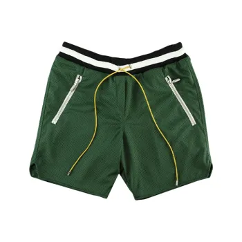 RHUDE Casual Shorts Men Green