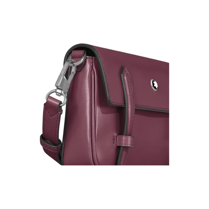 MONTBLANC Meisterstuck Cow Leather Shoulder Bag Mini Women's Bordeaux Red-1