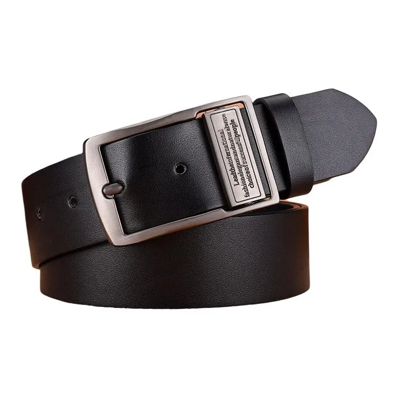 JEANSWEST PU Leather Belts Men's 3.5CM-3