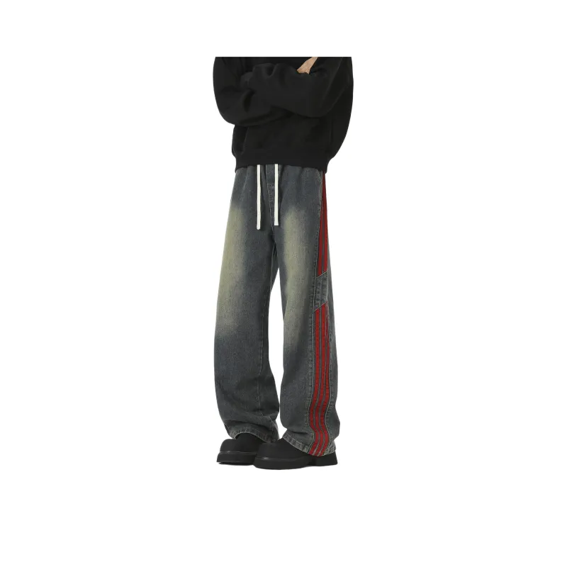 WELTER EXPERIMENT Classic Fashion Jeans Unisex-0