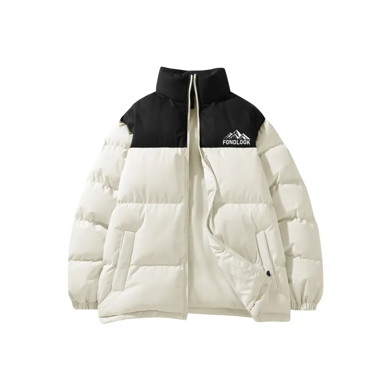 FONDLOOK Puffer Jackets Unisex-4