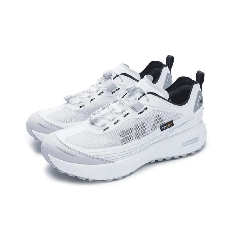 FILA NUVOLE 3 Cushioning, Slip Resistant, Abrasion Resistant, Breathable Low Top Outdoor Shoes Men's Bright White-2