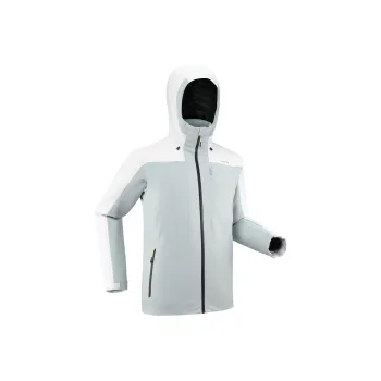 DECATHLON WEDZE 500 Jackets Coats Men's Silver Gray