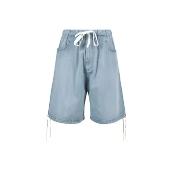 GUCCI Denim Shorts Men's Light Blue