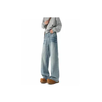 WKOOG Jeans Unisex Blue