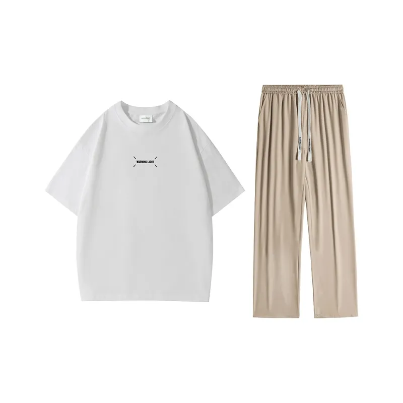 WARNING LIGHT Casual Pants Unisex-54