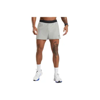 GYMSHARK APEX RUN 4' SHORTS Casual Shorts Men's Light Gray