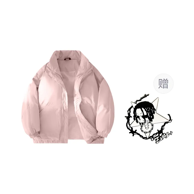 *EVAE+MOB Puffer Jacket Unisex Black-8