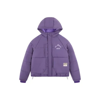 Mitchell & Ness Puffer Jacket Unisex Purple