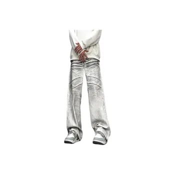 UPXIW Jeans Unisex White