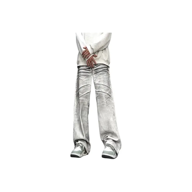 UPXIW Jeans Unisex White-0