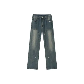 PILOTDRAGON P&D 24FW Jeans Unisex Dark Blue