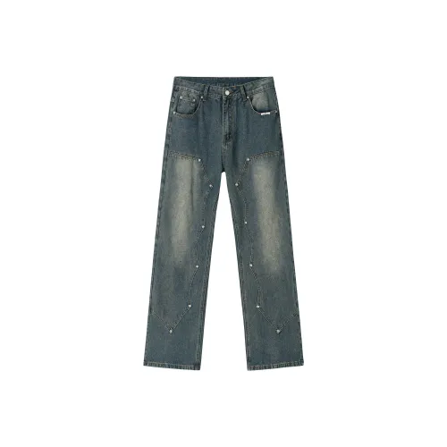 PILOTDRAGON P&D 24FW Jeans Unisex Dark Blue