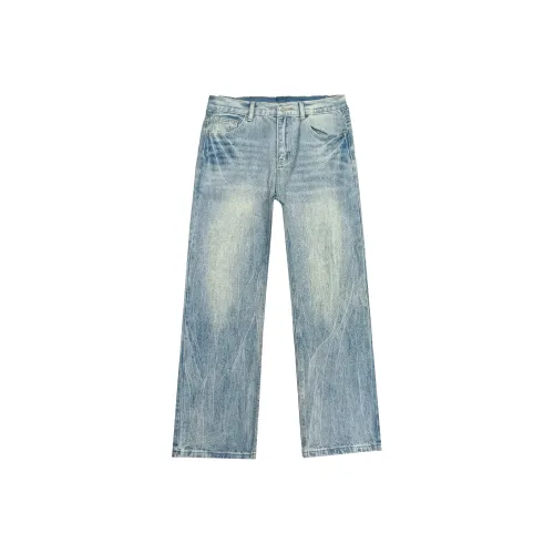 Michael Rock Jeans Unisex Black