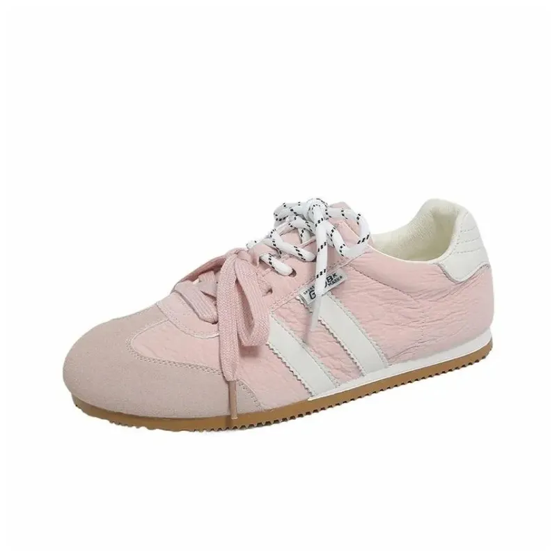 SHUXIAOBEI Chunky Ugly Cute German Army Trainers Low Top Casual Shoes Women's-7