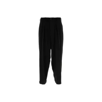 Yohji Yamamoto Buckle Detailed Pants