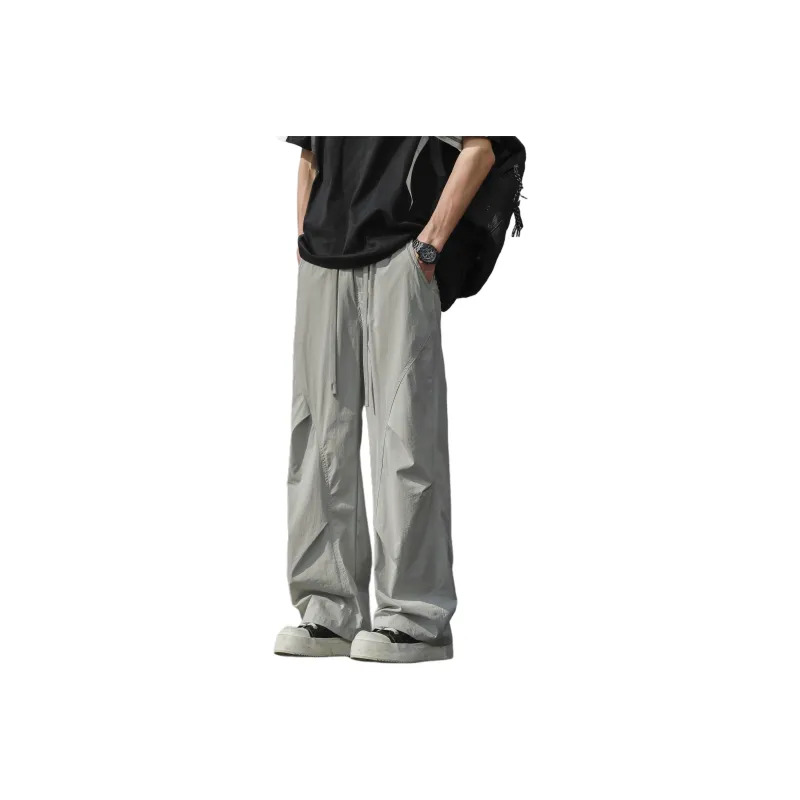 Menglaini Casual Pants Unisex-11