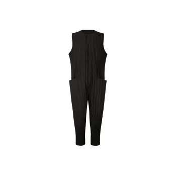 Homme Plissé Issey Miyake FW24 Jumpsuit Men's Black