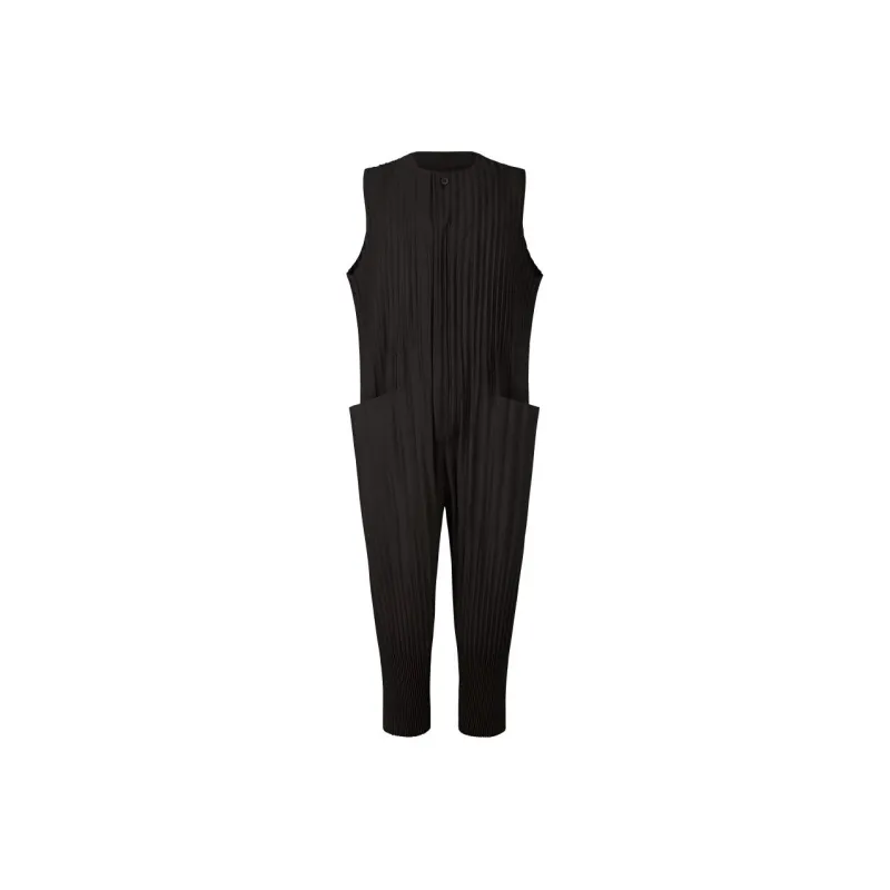 Homme Plissé Issey Miyake FW24 Jumpsuit Men's Black-0