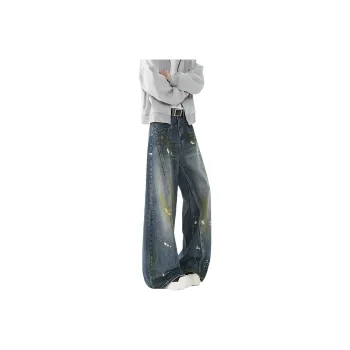 WKOOG Jeans Unisex Blue