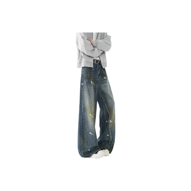 WKOOG Jeans Unisex Blue-0