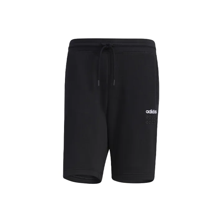 Adidas Neo Fitted Shorts Men's Black-0