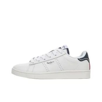 Pepe Jeans PLAYER AIR B Low Top Skateboard Shoes Women's White
