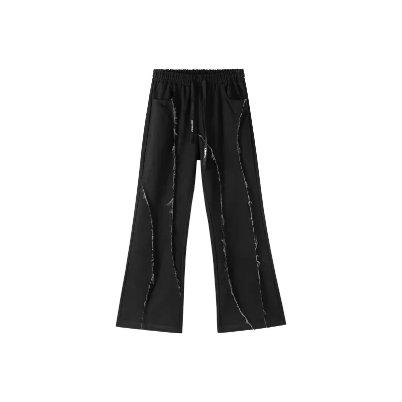 XINYINSU 24FW Casual Pants Unisex Black-0