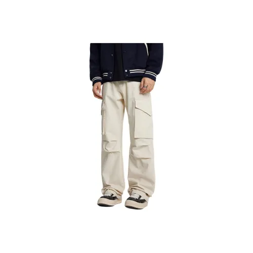 AHAH Casual Pants Men Brown's Apricot