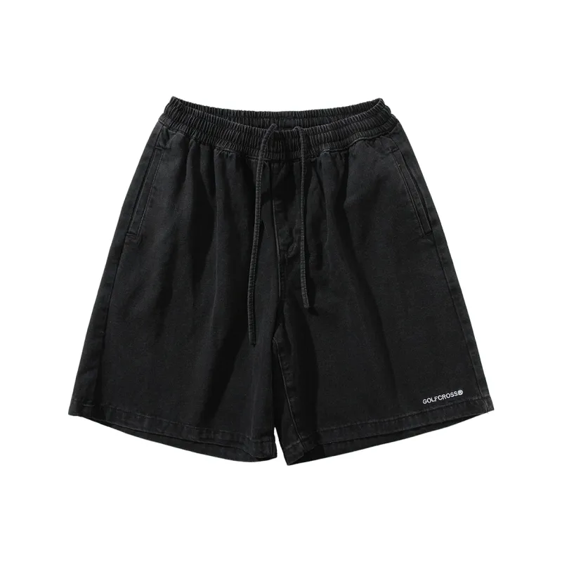 GOLFCROSS Denim Shorts Unisex-7