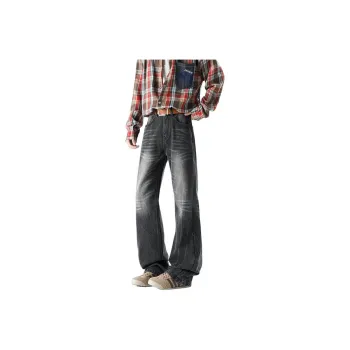 ACUOD BY CHANU Jeans Unisex Black Gray Color