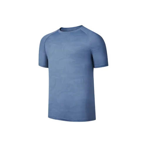 Saucony T Shirt Men's Dusty Gray Blue