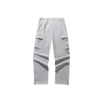 CHAOJIANTA Casual Pants Men's Gray Heather Gray