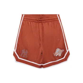 New Era x MLB Casual Shorts Unisex Reddish Brown