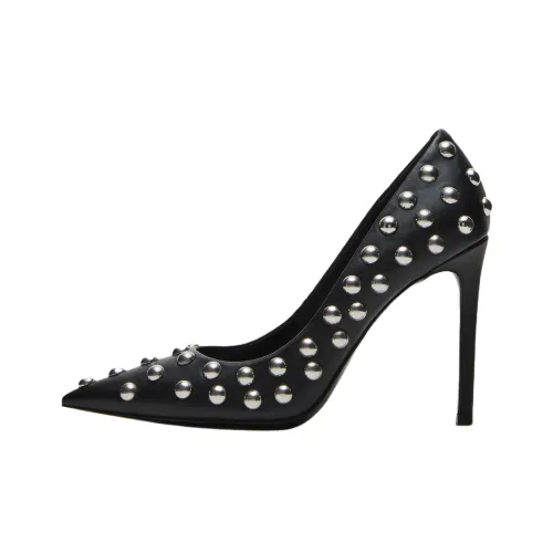 STEVE MADDEN Thrive Slim Heel High Heels 10.1cm Women's Black