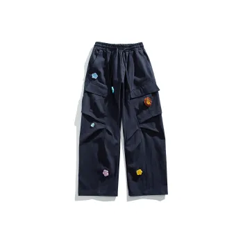 TIRED Cargo Pants Unisex Navy Blue