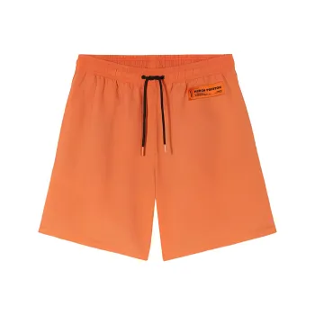 HERON PRESTON Logo patch Swim Shorts
