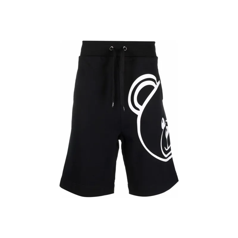 MOSCHINO Casual Shorts Men Black-0