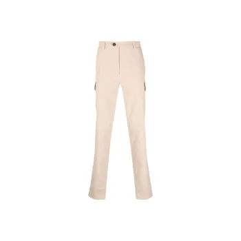 Brunello Cucinelli Slim Cut Cargo Pocketed Trousers