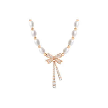 I DO Pearl Necklaces Women's