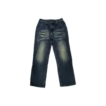 Kudamm Jeans Unisex Vintage Blue
