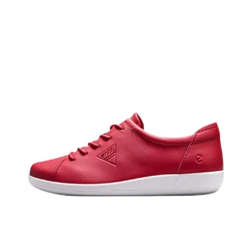 Ecco NUVOLE 2 Size 2 Low Top Casual Shoes Women's Red
