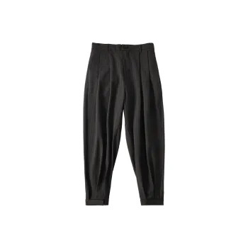 Pin Li Casual Pants Men's Dark Gray