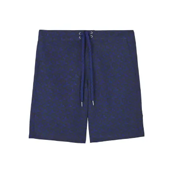Burberry Casual Shorts Men's Blue