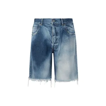 John Elliott Fitted Shorts Men's Blue