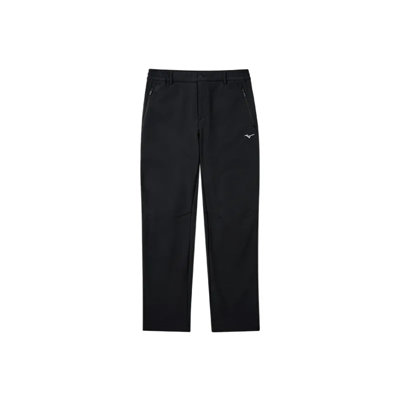 Mizuno ESSENTIAL Series Windbreaker Pants Unisex Obsidian Black-0