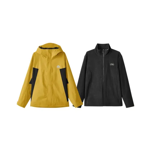 Skechers Jackets Coats Men's Warm Autumn Yellow