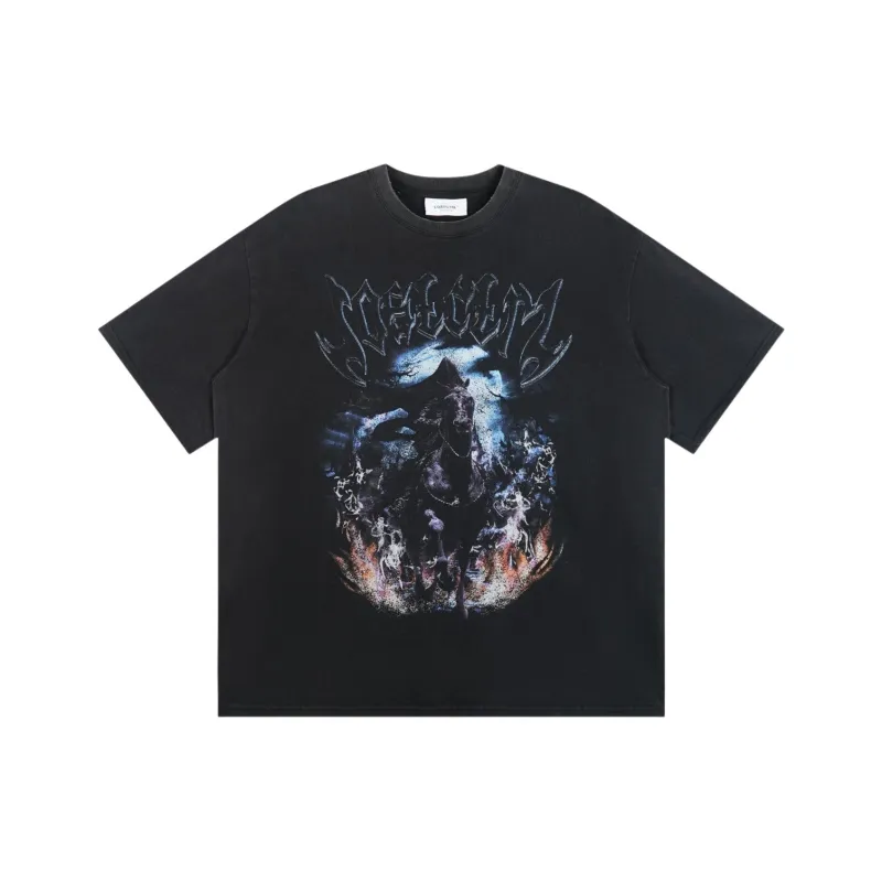 LOSTCTRL T Shirts Unisex Black-0