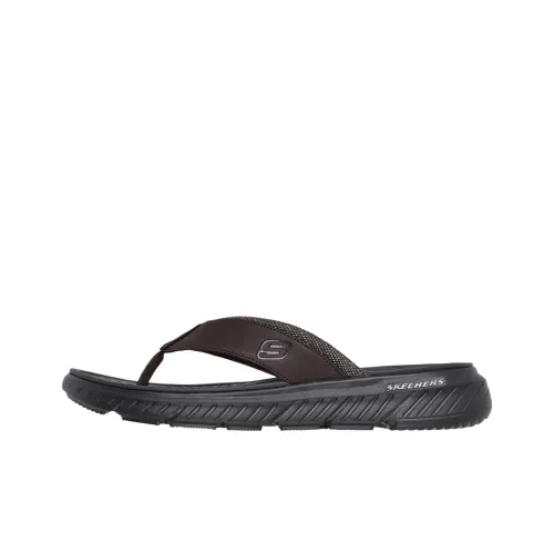Skechers HARVER Flip Flops Men's Brown