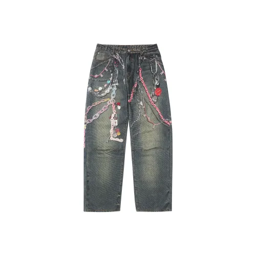 Makemore Jeans Unisex Blue